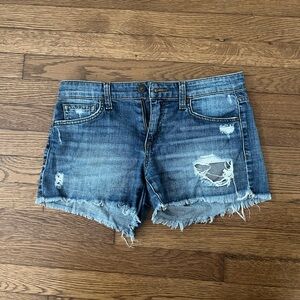 Joe’s Jeans women’s denim shorts size 26, mid rise